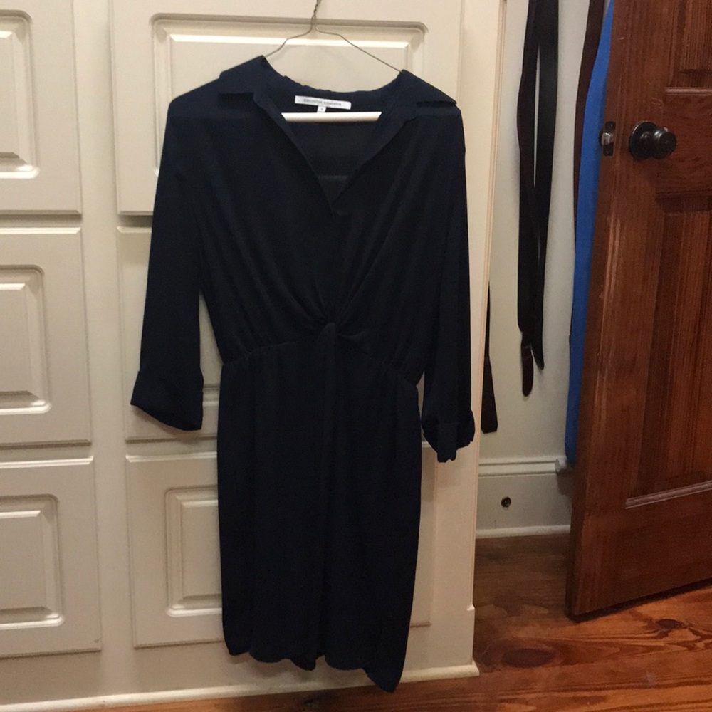 Classic navy dress